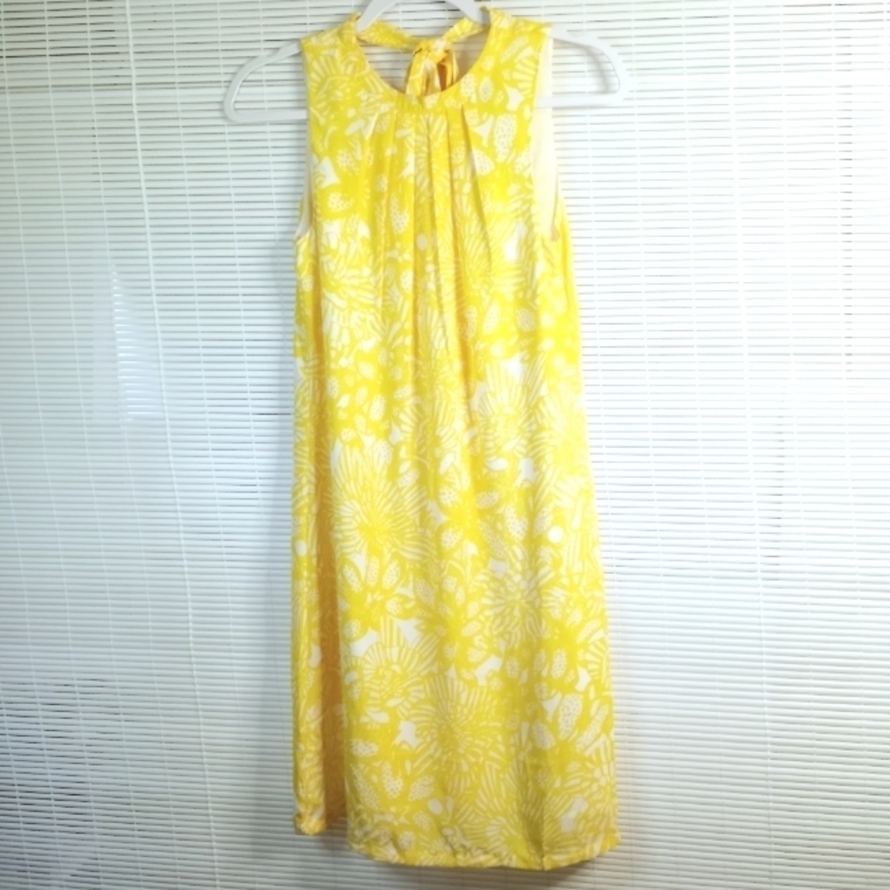 H&M Yellow Tie Back Dress NWT Size 2